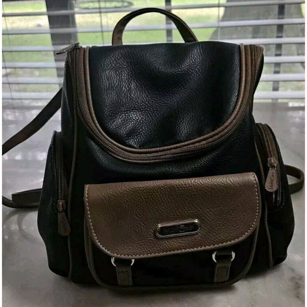 MultiSac Backpack Purse Brownish Black, See Pictures